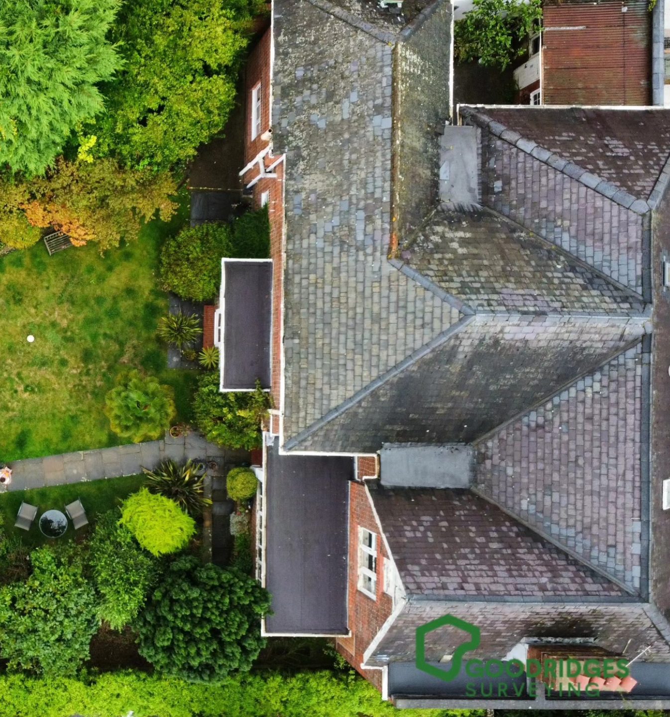Aerial roof and chimney survey, Brighton and Hove