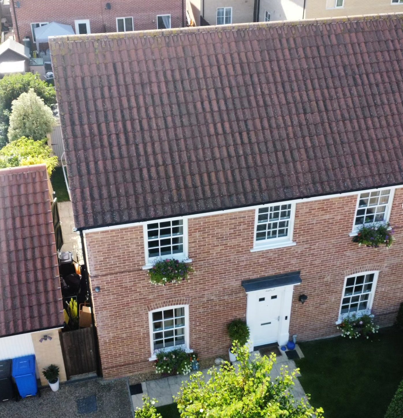 Aerial roof inspection, Suffolk